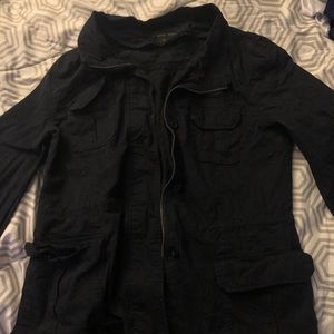 Women’s Navy Canvas Jacket